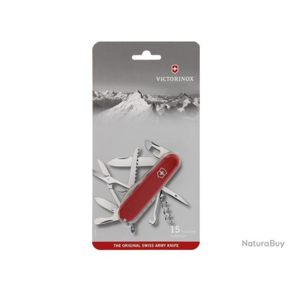 BLISTER VICTORINOX HUNTSMAN ROUGE