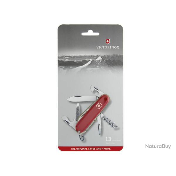 BLISTER VICTORINOX SPORTSMAN ROUGE + ANNEAU