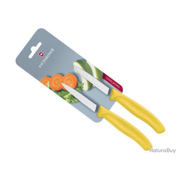 CARTE 2 OFFICE VICTORINOX SWISSCLASSIC 8CM JAUNE