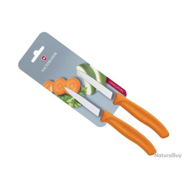 CARTE 2 OFFICE VICTORINOX SWISSCLASSIC 8CM ORANGE