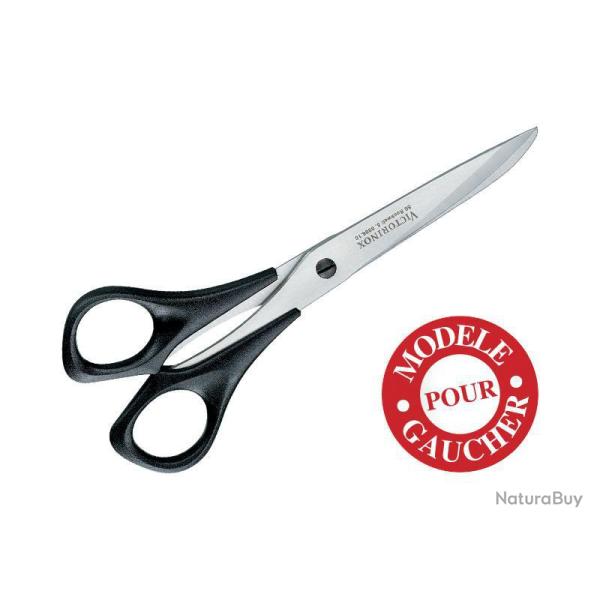 CISEAUX DE MENAGE GAUCHER VICTORINOX 16CM NOIR