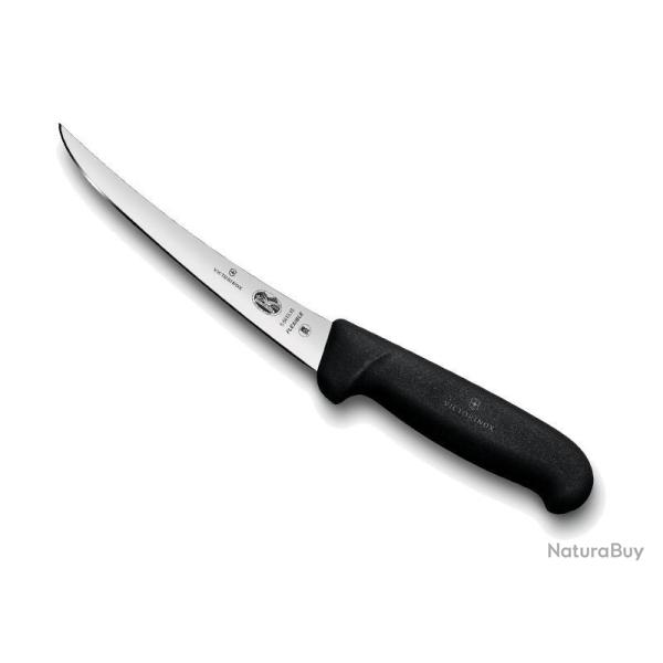 COUTEAU DESOSSER VICTORINOX 15CM FLEXIBLE NOIR