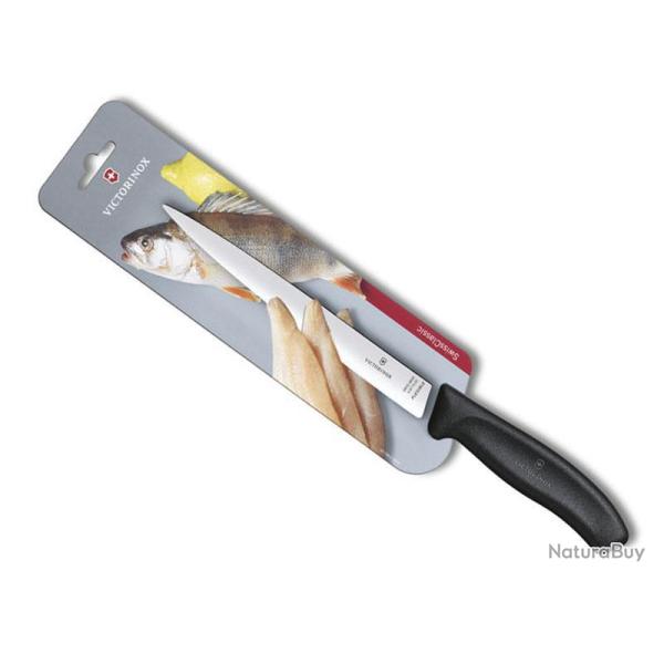 COUT.FILET SOLE VICTORINOX SWISSCLASSIC 20CM NOIR /CARTE