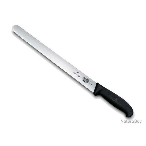 COUTEAU A JAMBON VICTORINOX 30CM NOIR