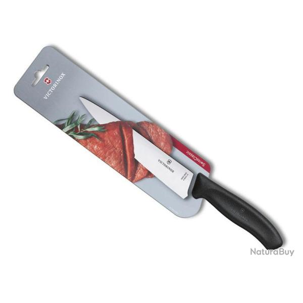 COUT.DECOUPER VICTORINOX SWISSCLASSIC 22CM NOIR /CARTE