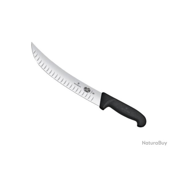 COUTEAU ABATTRE VICTORINOX 25CM ALVEOLE NOIR