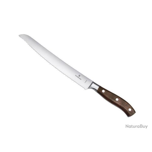 COUTEAU A PAIN VICTORINOX FORGE 23CM PALISSANDRE