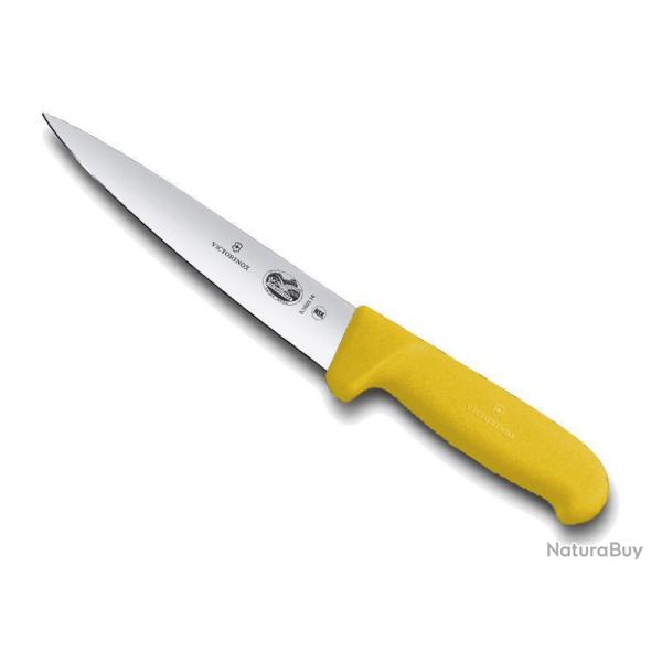 COUTEAU SAIGNER VICTORINOX 14CM JAUNE