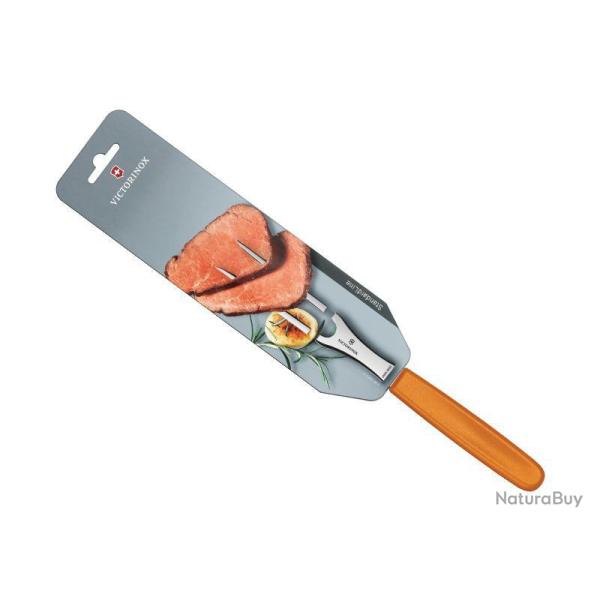 FOURCHETTE CHEF VICTORINOX SWISSCLAS. 15CM ORANGE /CARTE