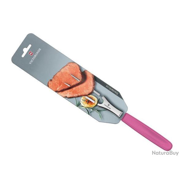 FOURCHETTE CHEF VICTORINOX SWISSCLASSIC 15CM ROSE /CARTE