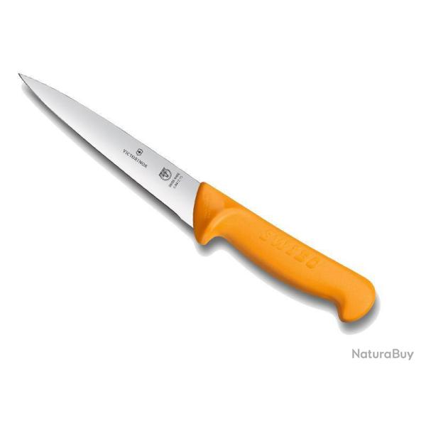 COUTEAU SAIGNER SWIBO 13CM JAUNE