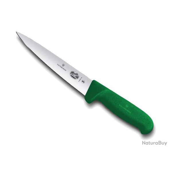 COUTEAU SAIGNER VICTORINOX 16CM VERT