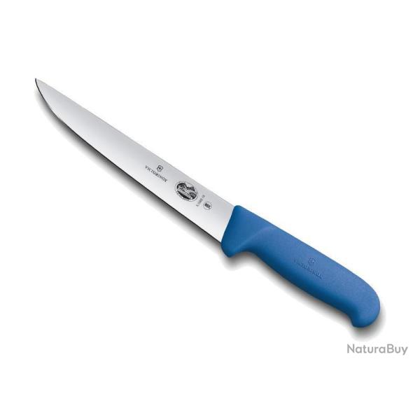 COUTEAU SAIGNER VICTORINOX 20CM BLEU