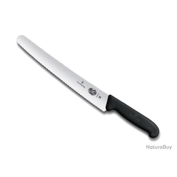 COUTEAU PATISSIER VICTORINOX 26CM NOIR