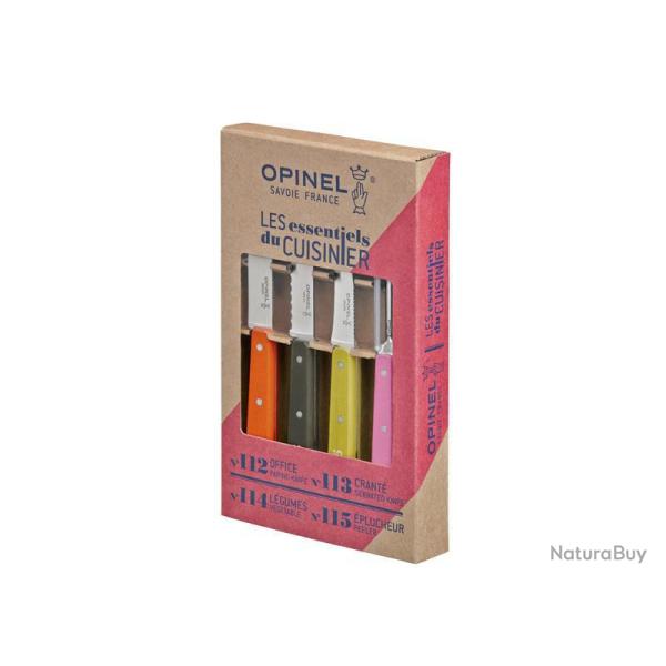 COF.OPINEL "LES ESSENTIELS DU CUISINIER" COL.PANACHES