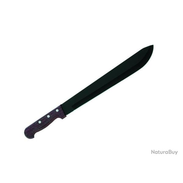 MACHETTE HERBERTZ PACCA 25CM INOX NOIR + ETUI