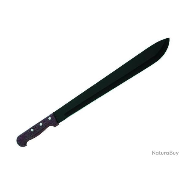 MACHETTE HERBERTZ PACCA 45CM INOX NOIR + ETUI