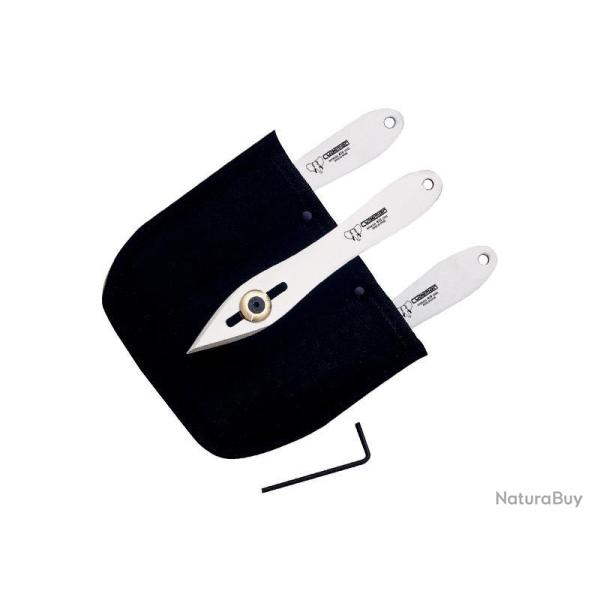 JEU 3 COUTEAUX A LANCER CUDEMAN REGLABLES
