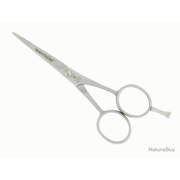 CISEAUX MOUSTACHE DOVO 11CM DROIT INOX SATINE