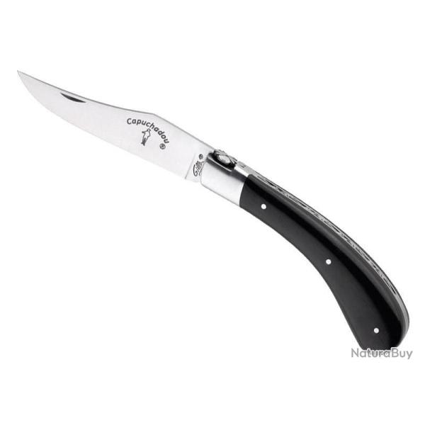 COUTEAU CAPUCHADOU (GILLES) EBENE 12CM INOX MAT
