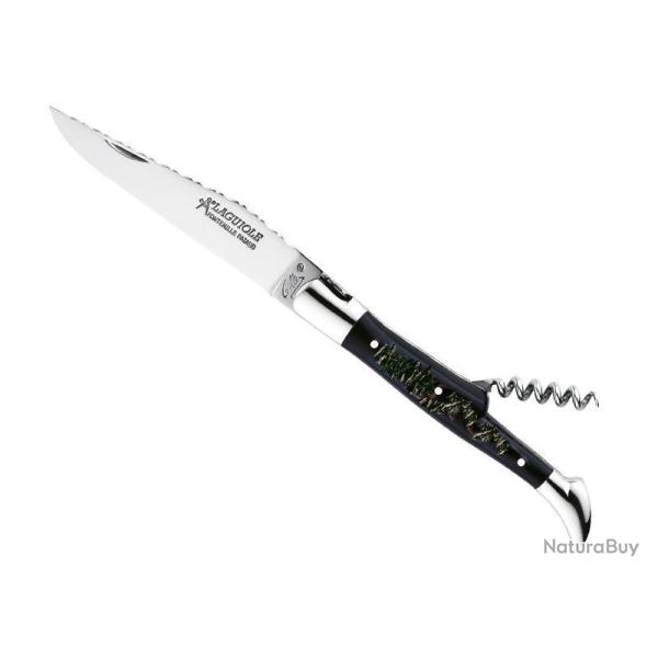 LAGUIOLE GILLES TRADITION 2P CORNE DE BUFFLE 12CM INOX