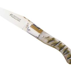 LAGUIOLE GILLES SPORT CORNE DE BELIER 13CM INOX