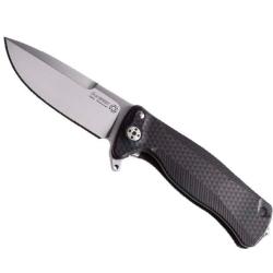 COUTEAU LIONSTEEL SR22 ALUMINIUM NOIR
