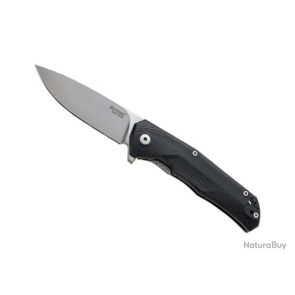 COUTEAU LIONSTEEL TRE G10 NOIR / TITANIUM GRIS