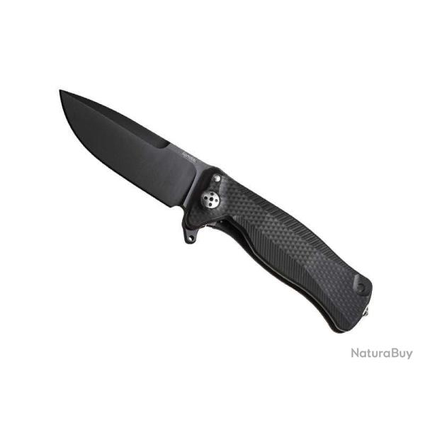 COUTEAU LIONSTEEL SR11 ALUMINIUM TOUT NOIR