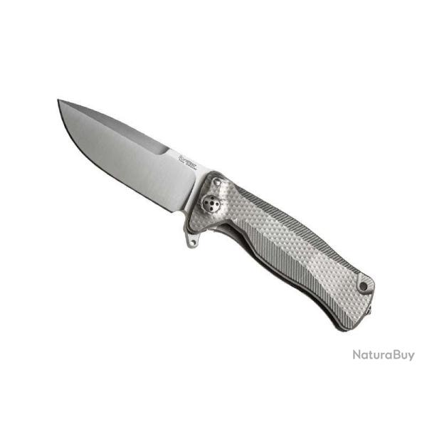 COUTEAU LIONSTEEL SR11 TITANIUM GRIS