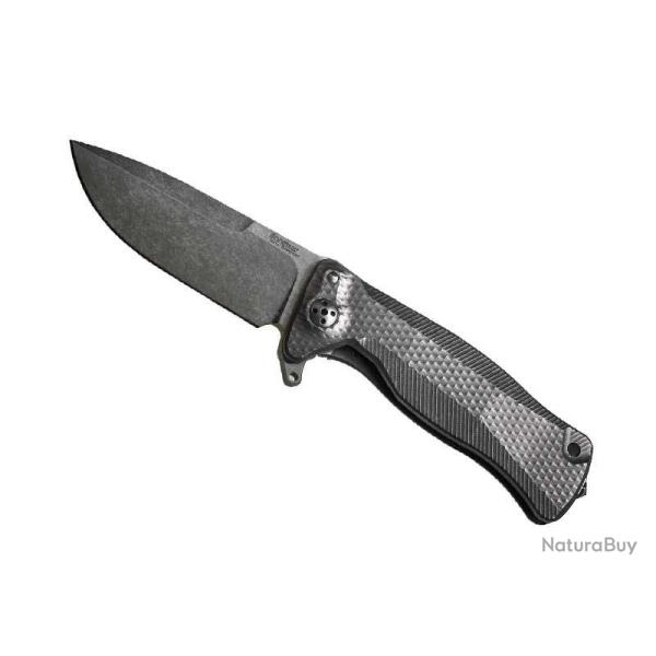 COUTEAU LIONSTEEL SR11 TITANIUM TOUT NOIR