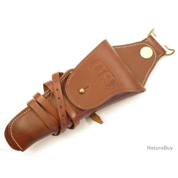 Etui cuir Colt 45 modle cavalerie