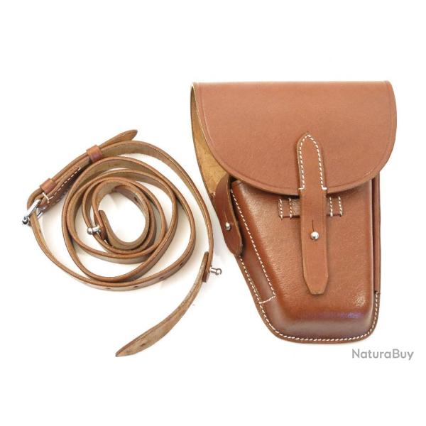 Etui cuir pistolet Radom Vis 35 premier modle 1935 rf Mil 20