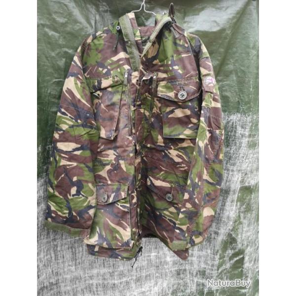 Veste treillis Anglais SAS camo occasion avec capuche taille 160/96