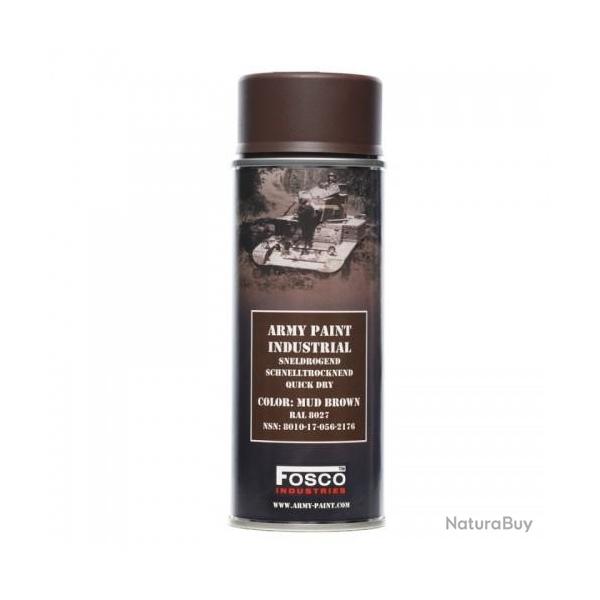 Bombe de peinture militaire (400 ml) - MARRON