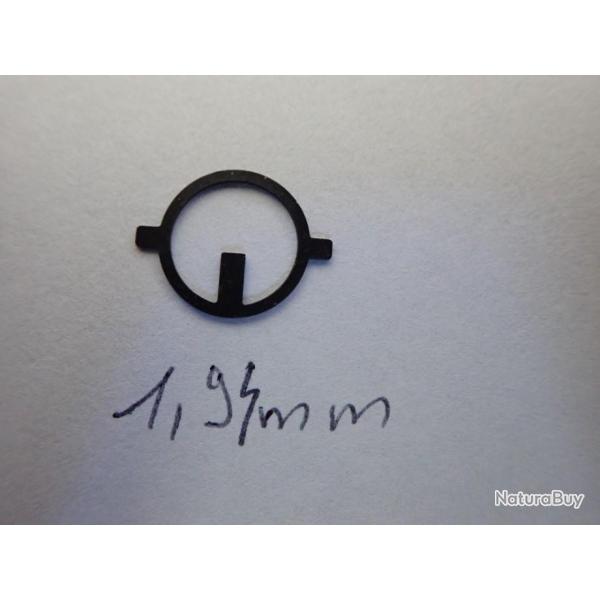 Insert, iris de tunnel pour dioptre - 1,94 mm - Diamtre 12 mm - K31 Rubin Suisse TAR