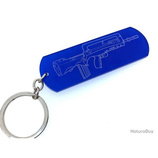 Porte-cl�s Famas 223 rem bleu roi