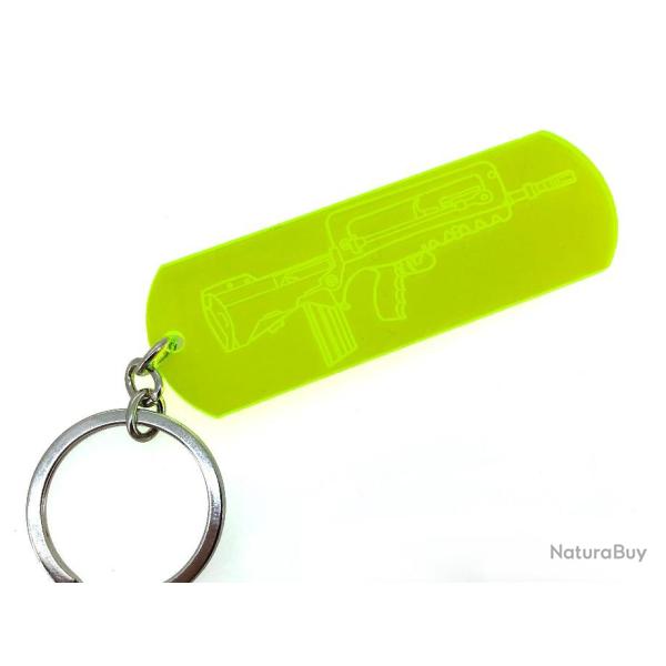 Porte-cl�s Famas 223 rem jaune fluo