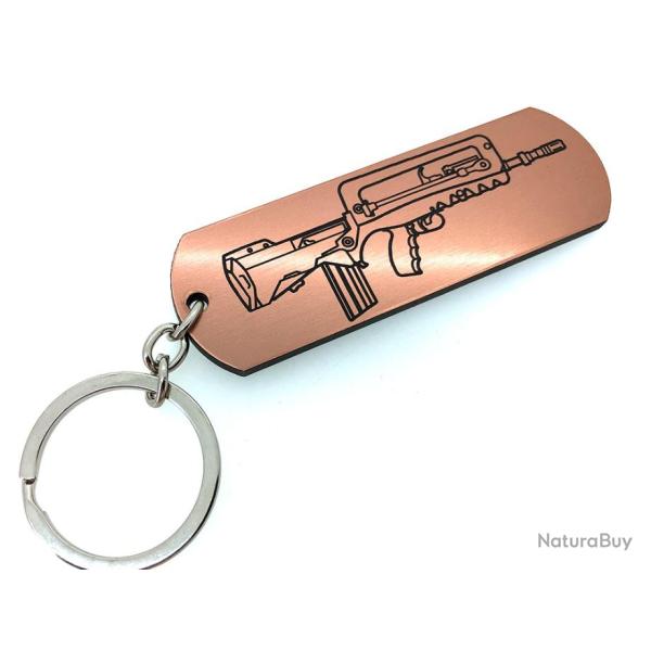 Porte-cl�s Famas 223 rem or rose