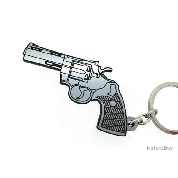 Porte-cls Colt python 357 mag argent