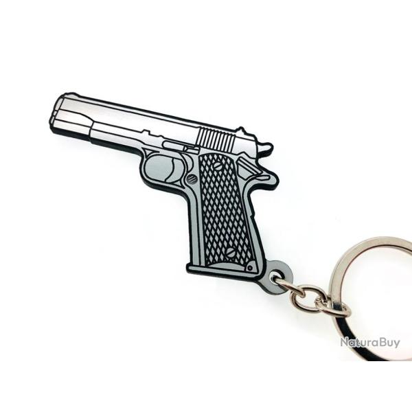 Porte-cl�s Colt 1911 45acp argent