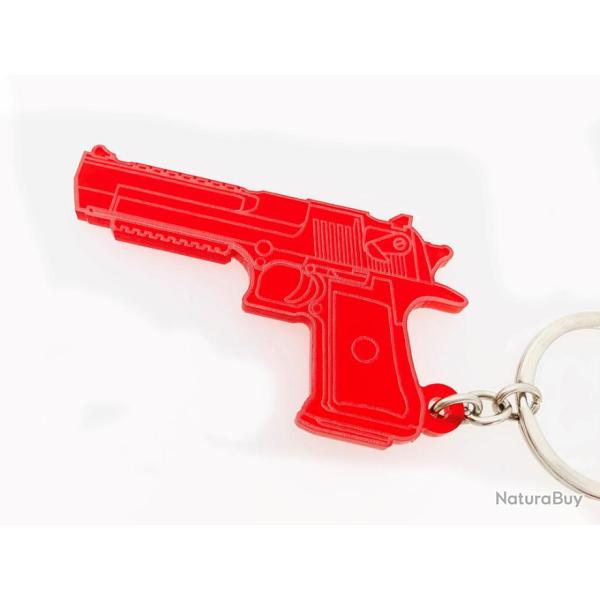 Porte-cl�s Desert Eagle IMI rouge