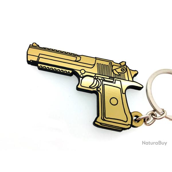 Porte-cl�s Desert Eagle IMI or jaune