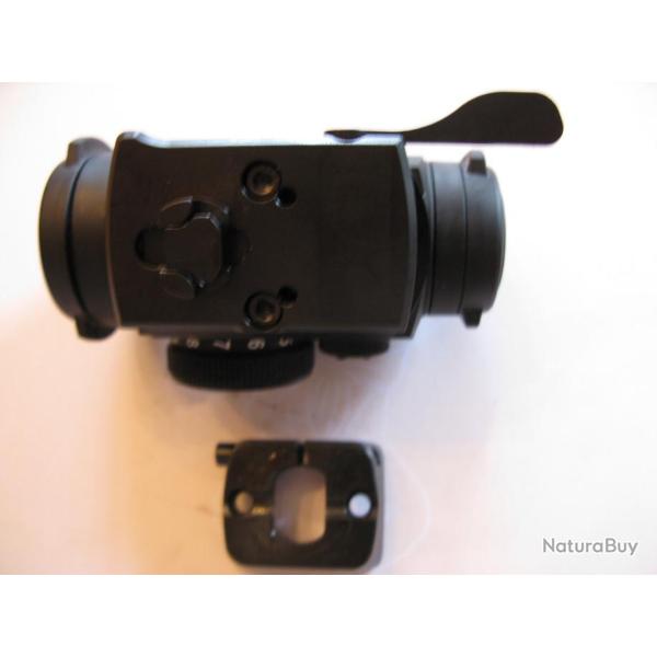 Montage HMS Safe sur pivot avant pour Aimpoint Micro + embase avant HMS pour Browning Bar