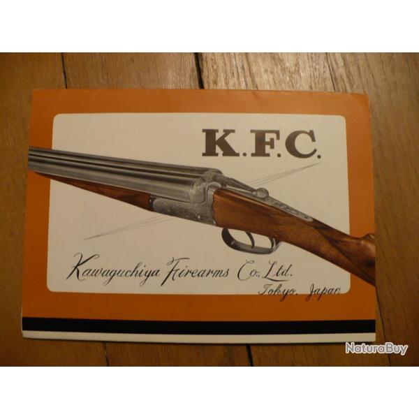DEPLIANT PUBLICITAIRE KFC (KAWAGUCHIYA FIREARMS COMPANY)