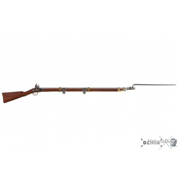 Rplique dcorative Denix de Fusil Napolon  Baonette 1806 