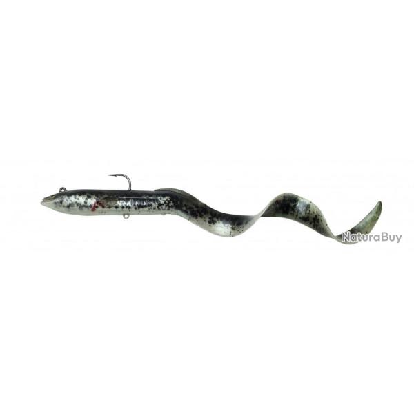 Savage Gear leurre 3D Real Eel 20cm 38gr mont� Black green pearl