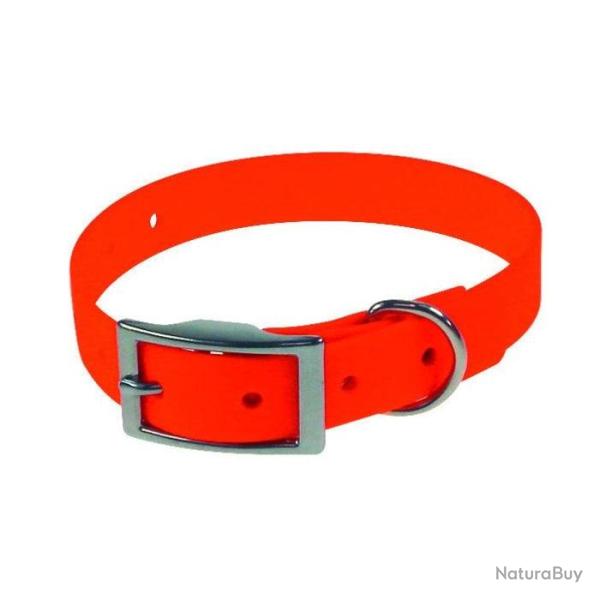 Collier Biothane Beta - Orange / 60 cm / 19 mm
