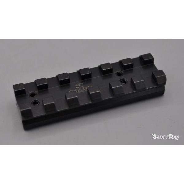 Rail acier RUSAN pour Express & Mixte FAIR / SABATTI / BETTINSOLI -  Picatinny