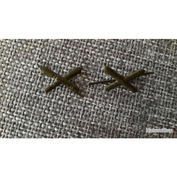 Paire insignes arm�e URSS tenue de combat